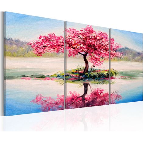 Tableau Imprimé "Spring Island" 30 x 60 cm (1/2)