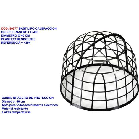 BASTILIPO CUBRE BRASERO PLASTICO RESISTENTE CB-400 DM=40 CM=4394