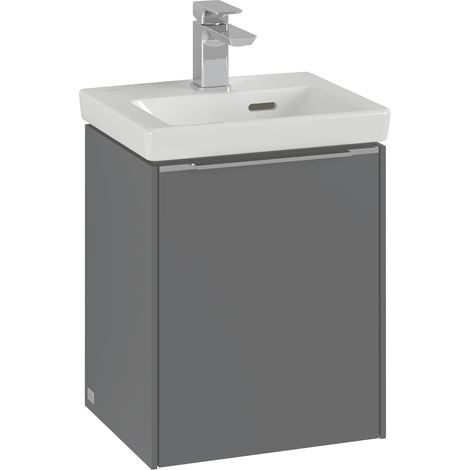 Villeroy & Boch Subway 3.0 armoire sous lavabo, 1 porte butée (1/2)
