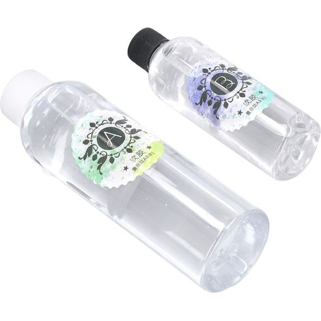 Colle époxy transparente, colle époxy AB pour le moulage artistique, les coques de téléphone et les loisirs créatifs. (1/5)