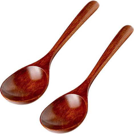 pièces de vaisselle japonaise en bois, cuillère à ramen, cuillère à soupe, cuillère à pho, cuillère à porridge, cuillère rétro japonaise (1/4)