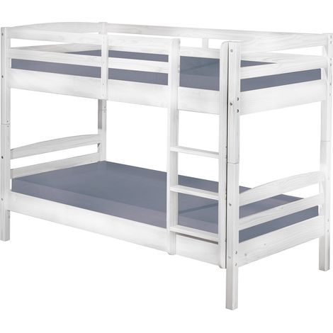 Ancki Etagenbett weiss lackiert.