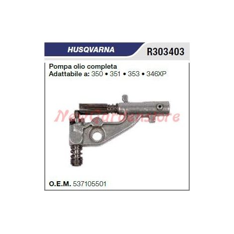 Pompa olio HUSQVARNA motosega 350 351 353 346XP R303403 537 105501