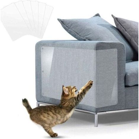 Furniture protection for cats against scratches, protection against scratches, sofa protection for sofa, anti-cat scratches, table, transparent, (1/4)