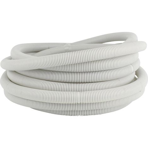 Flexrohr EN 25, 10m, PVC, 320 N, grau Kabel & Leitungen
