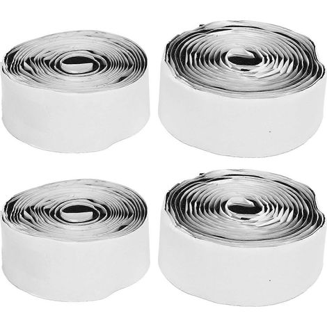 Lot de 2 rubans adhésifs pour pédalier d'effets de guitare (2,5 cm x 2 m), adhésifs puissants et découpables, à scratch.