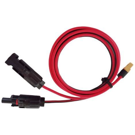 Câble de panneau solaire 12 AWG vers XT60 femelle pour station d'alimentation portable, station d'alimentation portable, batterie Lipo 60 cm (1/5)