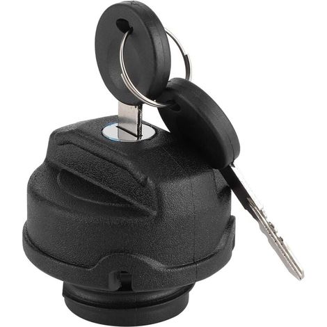 Black ABS Fuel Tank Cap for Beetle/Polo/Caddy with Lock and 2 Keys MUMU