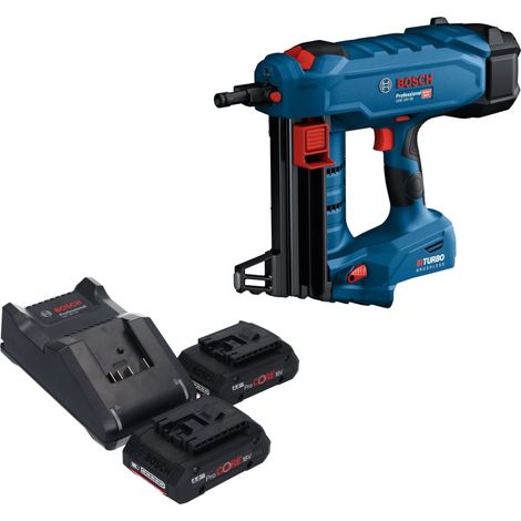 Bosch GNB 18V-38 Professional Akku Betonnagler 18 V 13 - 38 mm BITURBO Brushless + 2x ProCORE Akku 4,0 Ah + Ladegerät