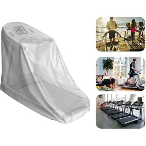 Laufbandabdeckung Wasserdichte Laufbandabdeckung Faltbare Laufbandabdeckung 168 x 75 x 135 cm Silber Staubschutz für Fitnessgeräte Laufbandabdeck