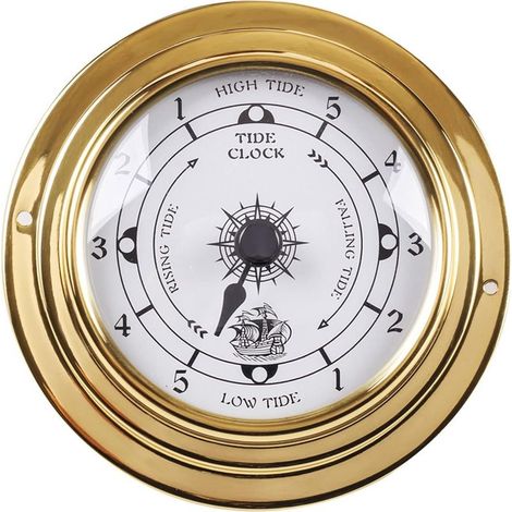 Horloge Multifonctionnelle Mural Intérieur Extérieur avec Baromètre Thermomètre Hygromètre - Montage Murale Pratique - Pour Décoration et Surveillance Climatique - (1/5)