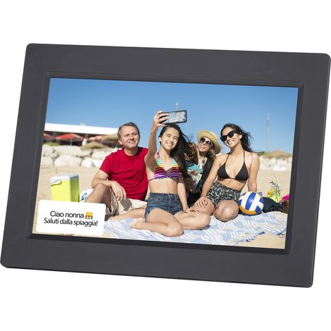 Trevi DPL 2235 WF cornice per foto digitali Nero 25,6 cm 10.1 pollici Touch screen Wi-Fi (1/5)