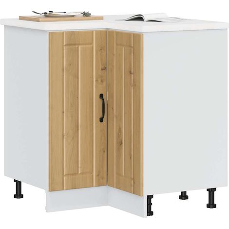 Küchen-Eckunterschrank Lucca Artisan-Eiche Holzwerkstoff