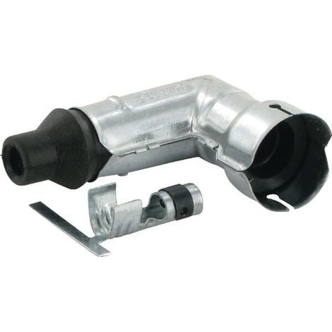 Lot de 2 connecteurs de bougie compatibles avec moteurs Briggs & Stratton, remplace 793351, allumage fiable pour tondeuse, performance stable et durable. (1/2)