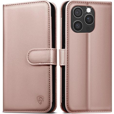 Handyhülle iPhone16Pro Klapphülle Für iPhone 16 Pro Roségold (1/5)