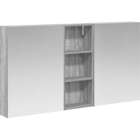 Maison Exclusive - Badezimmerschrank-Set 3 pcs 130 x 14,5 x 70 cm