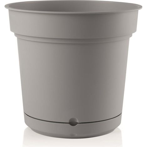 Vaso Ø32,6x29,5 cm in Polipropilene Hydral 33 Grigio (1/2)