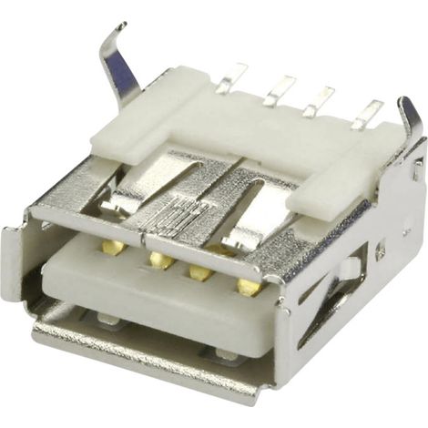 USB-A-Buchse Buchse, Einbau horizontal UBU1ASMD 1 Port UBU1ASMD econ connect Inhalt: 1 St.