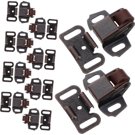 Serrures métalliques pour boîtes aux lettres, loquet à rouleau réglable, ensemble de 10 pièces, en (1/5)