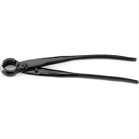 Coupe-bouton, Coupe-branches concave pour bonsaï, Coupe-bouton à bords arrondis avec lame en alliage de manganèse, lame en acier au manganèse de 8,4 pouces, sécateur de jardinage concave, cisailles de (1/5)