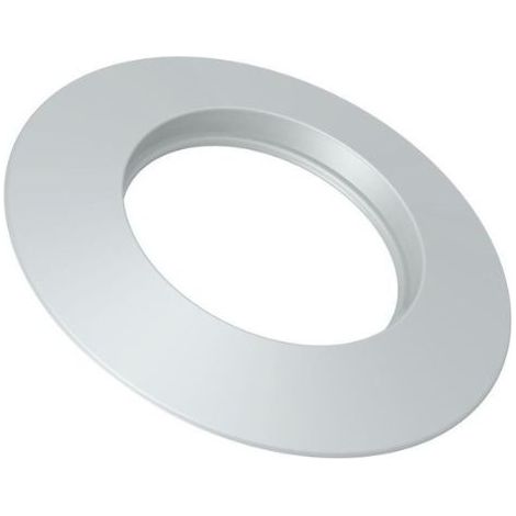 Rosone a soffitto ornamentale in gomma bianco 80 mm  3 pezzi