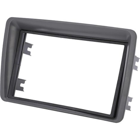 Façade d'autoradio 2-DIN avec console centrale et lecteur CD, pièce de rechange pour FIAT Panda 2003–2012