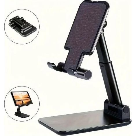 Supporto da scrivania per iPhone, iPad, Xiaomi, supporto regolabile per tablet. (1/5)