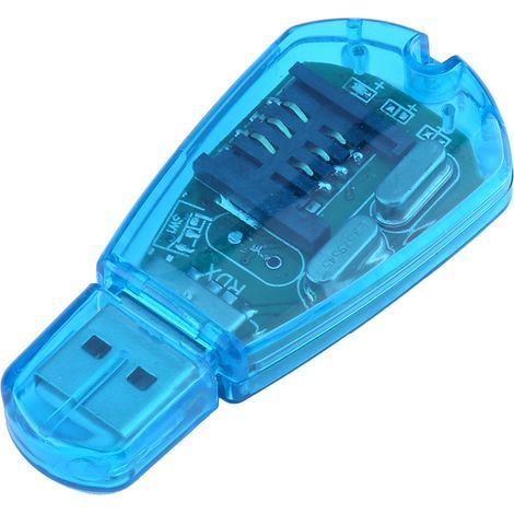 Lecteur de carte SIM USB GSM CDMA pour téléphones mobiles, CD de sauvegarde et de clonage de SMS (1/5)
