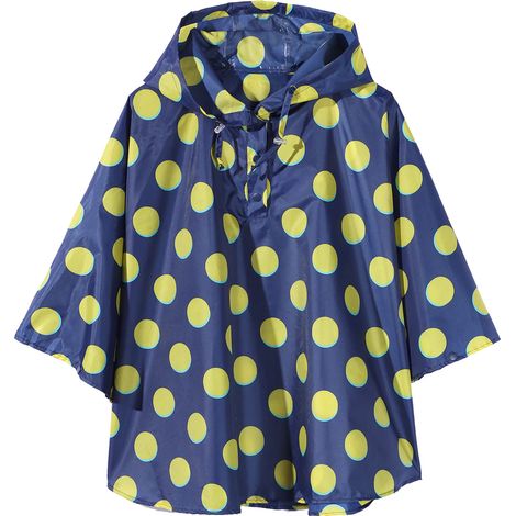 Poncho imperméable bébé 85-150 cm pliable ultraléger vélo plein air (1/4)
