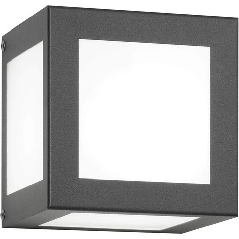 Luminaire extérieur CMD Anthrazit acier inoxydable anthracite L 16 cm E27 IP44 réf. CMD-61 (1/3)
