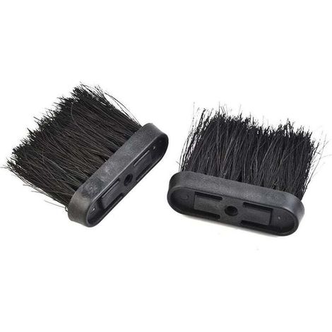 Enowelir Lot de 2 Têtes de Brosse Rectangulaire Recharge pour Nettoyage Cheminée et Poêle à Bois (1/4)
