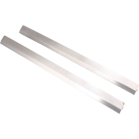 2 Joints Cache-Rideau de Cuisine Inox Acier, Couvre-Espace Comptoir, Nettoyage Facile, Protection Fente de Table (1/5)