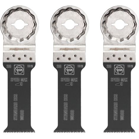 Fein 3x E-Cut Standard Sägeblatt StarlockMax 32 mm - 63502200220 (1/2)