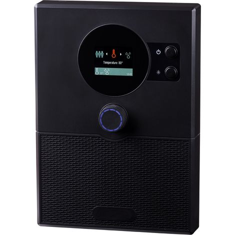 Harvia C105VKK Saunasteuerung mit Bluetooth für alle Saunaöfen Schwarz