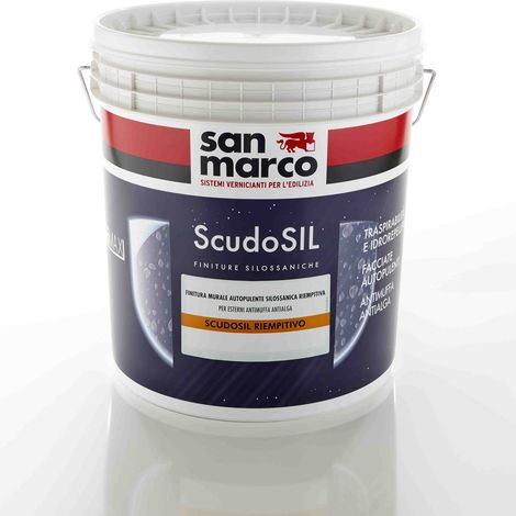 Scudosil riempitivo autopulente silossanica lt 5 bianco