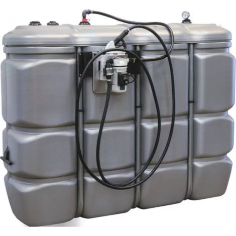 Cuve de stockage AdBlue PEHD DP 2000l 230V 34L/min + compteur K24 (1/2)