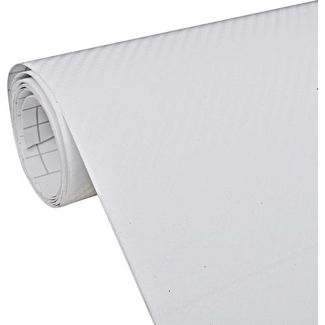 Lámina para coches 3D blanco 100x150 cm vidaXL