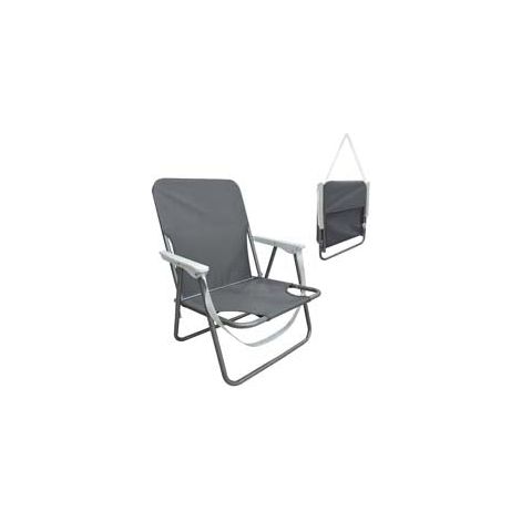 Fauteuil de plage en acier - cm.53x52x66h.