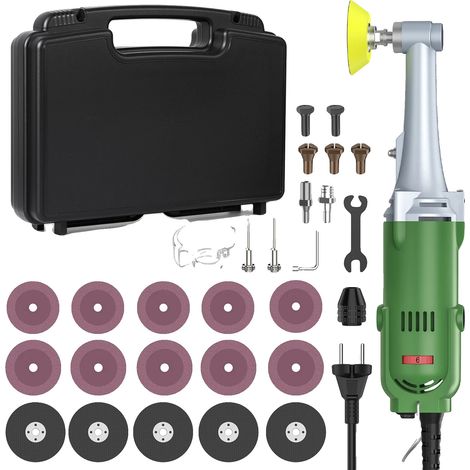 Meuleuse droite électrique, 6 vitesses variables, design portable, 450W (1/2)