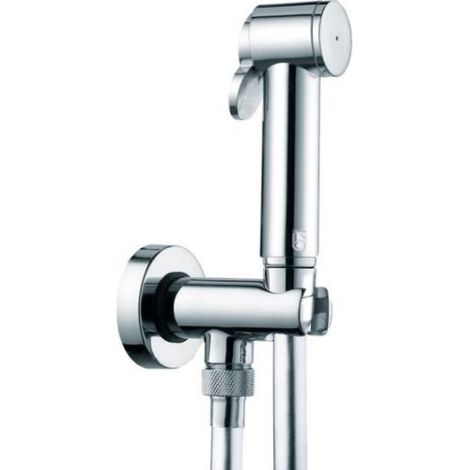 Ensemble WC avec flexible, support et douchette Chromé PALOMA - BOSSINI C690178030 (1/2)