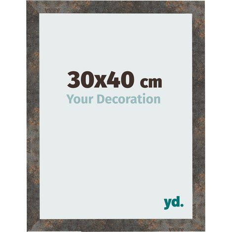 yd. - Cadre photo 30x40 - Metal Oxyde - MDF - Bologna