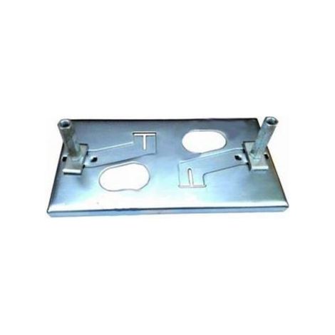 Socle fixation motoréducteur pour portail – Accessoire de motorisation – Compatible avec moteurs CAME – 119RIB004 (1/4)
