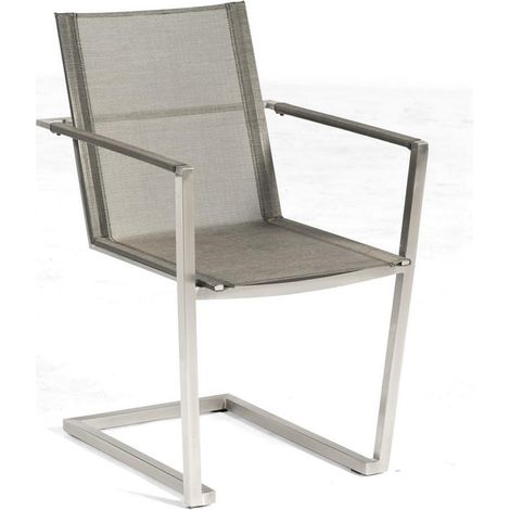 Schwinger Platinum Edelstahl Textilgeweb e metallic-grau SonnenPartner