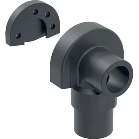 Geberit Mepla Set isolamento acustico per raccordo a gomito 90° semplice, 601.801.00.1