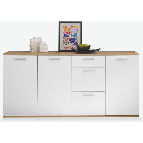Vinzaglio Legno laminato - Quercia Artisan / Bianco (1/5)