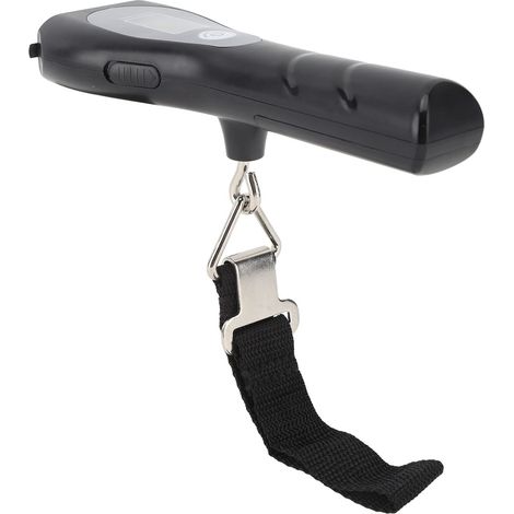 Bilancia digitale per bagagli – bilancia elettronica a gancio – portatile – da campeggio – a fascia (1/5)