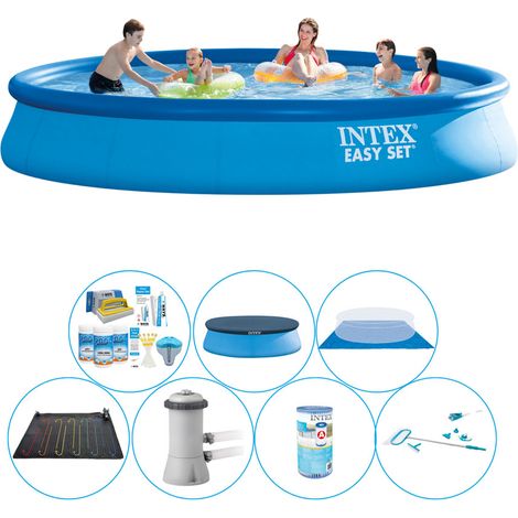 Intex Piscine Easy Set Ronde - 457x84 cm - 7-pièces  S20268 (1/5)