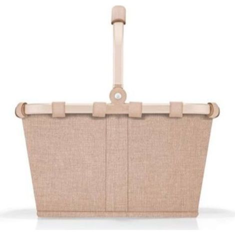 Reisenthel BN6043 Carrybag XS Cestino per shopping 5 L Capacita' massima 8 Kg Alluminio Poliestere colore Cappuccino