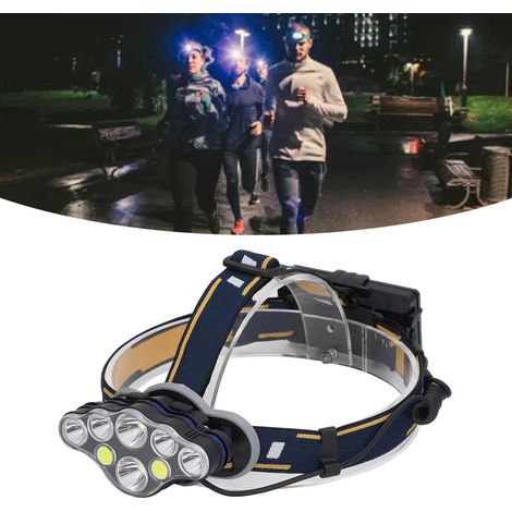 TD076 Octa-Core-Stirnlampe mit Ladeanschluss, Outdoor-Arbeitsstirnlampe mit großer Reichweite (1/5)