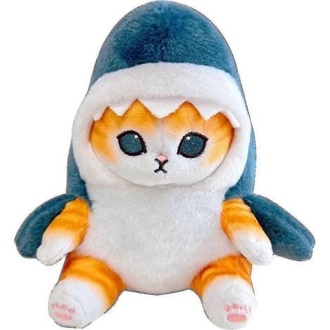 Soft Shark Cat Plush Toy Ideal Christmas & Birthday Gift for Kids in Europe (1/5)